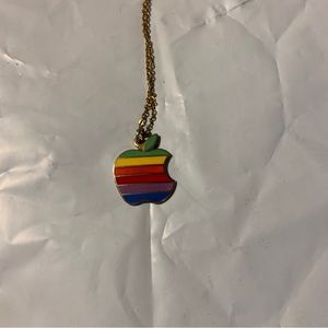 Apple necklace